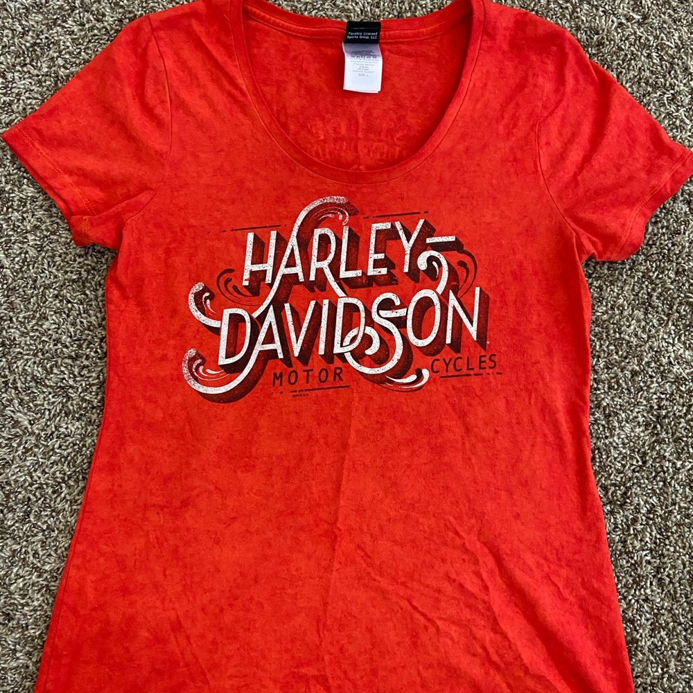 Women’s Harley-Davidson Low Neck Shirt L